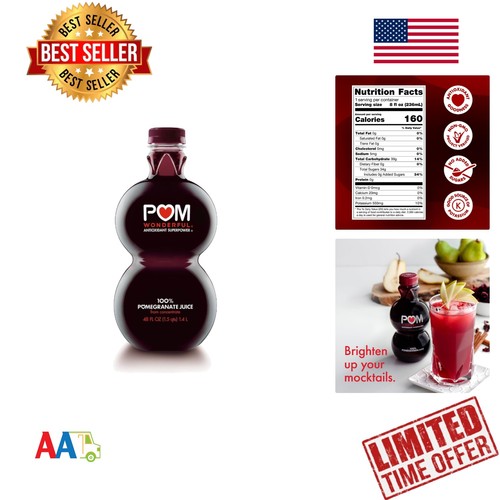 100 pomegranate juice 48oz - 100%,