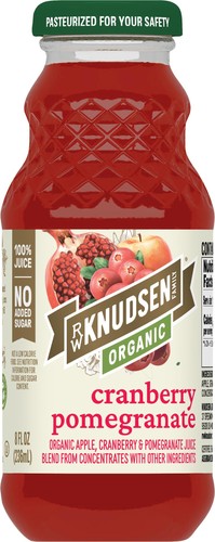 Organic cranberry pomegranate - cranberry,